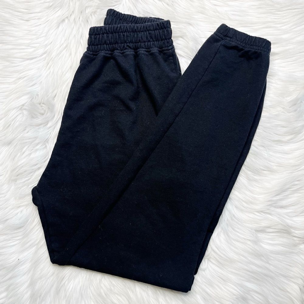 Missguided Cozy Joggers Black Size 4